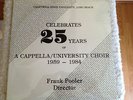 CARPENTERS/KAREN CARPENTER - SEALED A CAPPELLA UNIVERSITY CHOIR ALBUM (1984)