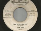 ROCKABILLY ROCKERS--FOUR TEENS-- SPARK PLUG -HEAR BOTH-- 1958 PROMO CHALLENGE