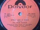 THE JAM , STYLE COUNCIL ,  TRUE ZIMBABWE PRESSING , D.J. PROMO , SPEAK