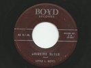 RARE Blues Little L. Boyd 'Drinking Blues' Boyd Label 45 G-