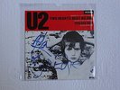 U2 Two Hearts Beat As One FULLY SIGNED JAPAN 7
