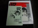 U2 Two Hearts Beat As One JAPAN WHITE LABEL PROMO 12