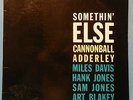CANNONBALL ADDERLEY SOMETHIN' ELSE BLUE NOTE BLP 1595 VINYL LP '58 MILES D. VG