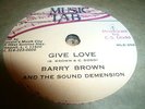 Barry Brown Give Love Coxsone Dodd Rare Killer Roots 10