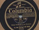 MICHEL WARLOP & Orch./ Harlem Hurricane- All The Time / 78 rpm COLUMBIA DF 2040