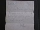 Original letter signed by Paul Westerberg of The Replacements