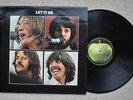 THE BEATLES Let It Be  LP 3U 3U Apple Early 1970's UK  Pressing
