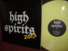 High Spirits - 2013 mLP yellow vinyl 250 made US power metal maiden priest raven