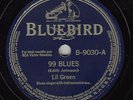 LIL GREEN - Bluebird B-9030 - 99 Blues / If You Want to Share Your Love - 78 VG+