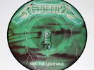 Metallica 'Ride The Lightning' Pro-LP Picture Disc Mispress Green Rare EX+