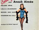 MICHEL LEGRAND. LOLA. Con una canzone di Anouk Aimée. EP. Francia. 1960