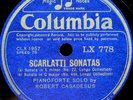 ROBERT CASADESUS    Scarlatti Sonatas    12