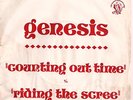 RARE GENESIS Counting out time  Riding the scree  1974 FRENCH PROMO SP