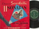 Clara Haskil:Scarlatti 11 Sonatas:Westminster WL 5072:Orig Early Green