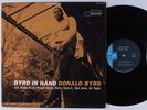DONALD BYRD Byrd In Hand BLUE NOTE LP LIBERTY