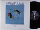 STAN GETZ & LUIZ BONFA Jazz Samba Encore VERVE LP VG++