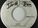 Reggae 45 CARLTON & THE SHOES / TOMMY MCCOOK Love / Love Theme on Coxsone VG++