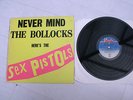 SEX PISTOLS Never Mind The Bollocks..FIRST PRESS WITH BLANK PINK REAR SLEEVE