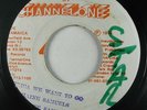 Reggae 45 STEPHANIE SAMUELS Africa We Want To Go on Channel One VG++
