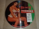 SABRINA OVER THE TOP RARE PICTURE DISC LP LIMITED EDITION ITALO DISCO SEXY 1991