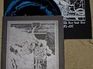 Ash Borer Cold of Ages DIE HARD Blue/Black 2xlp 200g vinyl OBI case & Back Patch