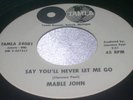 Rare Soul 45: Mable John on Tamla Love A Man Like That