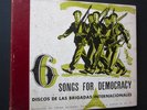 1940, Songs For Democracy SPANISH CIVIL WAR 3-Record 78 Album, Intl. Brigades
