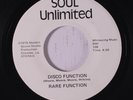 rare Disco Soul 45 RARE FUNCTION disco function Listen