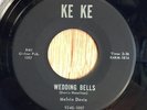 MELVIN DAVIS northern soul r&b popcorn 45 Wedding Bells/It's No News   Ke Ke NM