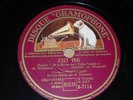 FRED ADISON - C'est vrai - succès Mistinguett 78 TOURS Gramophone