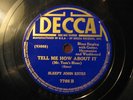 Decca 7766 Race Sleepy John Estes Drop Down Mama  Tell me How About It   EXC
