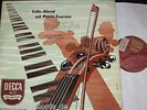 DECCA LK 40192 PROMO CELLO-ABEND MIT PIERRE FOURNIER RECITAL PIANO LUSH
