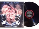 DEATH IN JUNE Rose Clouds Of Holocaust LP New European BAD VC38 UK 1995 VG+