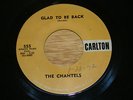 THE CHANTELS LOOK IN MY EYES / GLAD TO BE BACK -CARLTON 555 - LISTEN