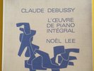 box 6 Lp Valois  BOOKLET   Cmb 19 Debussy COMPLETE PIANO WORK NOEL LEE