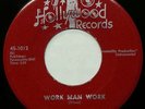 RARE PEPPY PRINCE R&B 45 WORK MAN WORK HOLLYWOOD RECORDS STRONG VG+ HEAR