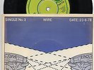 WIRE- DOT DASH/OPIONS R- P/S-1ST ISSUE P/S- from1978 MINE FROM NEW still EX/CON.