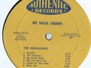  R&B LP - AUTHENTIC LABEL RHYTHM AND BLUES HIT VOCAL GROUPS AULP-501