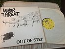 minor threat original out of step lp dischord punk kbd