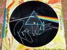 PINK FLOYD Dark Side Of The Moon SIGNED PICTURE LP BY ROGER WATERS, AUTOGRAPHED