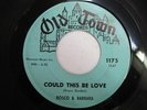 ROSCO & BARBARA Could This Be Love OLD TOWN Northern Soul