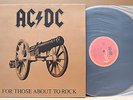 AC/DC - FOR THOSE ABOUT TO ROCK ORIG ALBERT EMBOSSED COVER