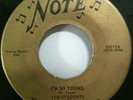 The Students 1958 I'm So Young 45 Very Rare Doo Wop Original Note # 10012 VG++NR