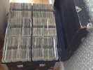 2 Boxes of 7inch Vinyl (Approx 600-700+) Flight Cases Included