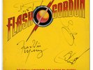 QUEEN - FLASH GORDON - SIGNED BY BAND VINYL RECORD SLEEVE ONLY 100% ORIGINAL