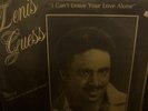 RARE MODERN SOUL LP - LENIS GUESS - I can't leave your love alone - '84 Guess
