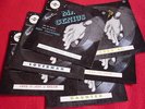 BOB KING CRAWFORD Planet Mr Genius set 6 Prestodisc 50s novelty flexi card discs