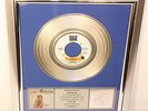 Kim Wilde, Cambodia, Single Platin Record, platin Schallplatte, Award, goldene