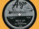 DOO-WOP CLASSIC FROM 1958 : THE MONOTONES ON ARGO 78 5290