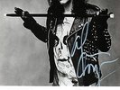 Alice Cooper - Rare signed Promo Photo 1989 Trash Hey Stoopid Friday 13th Metal